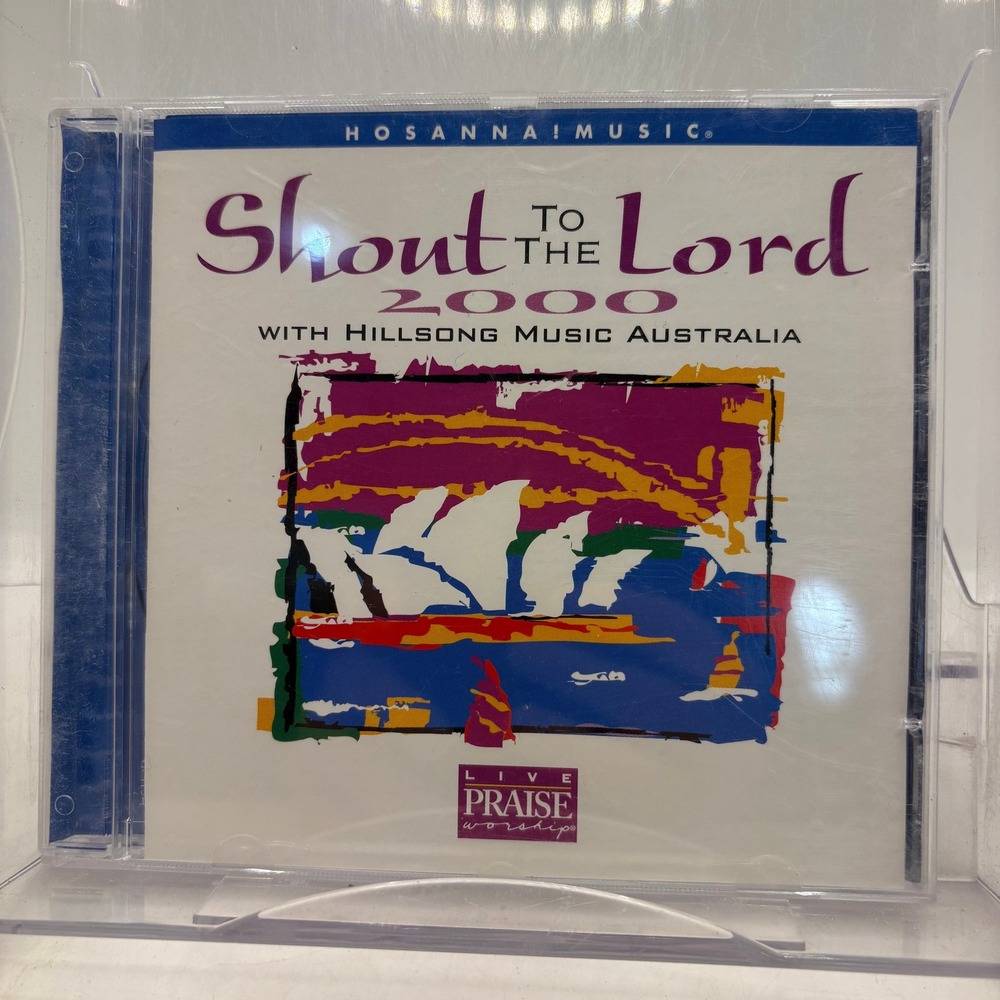 Shout To The Lord 2000 Hillsong‎ Music Australia CD Hosanna Live Praise Worship